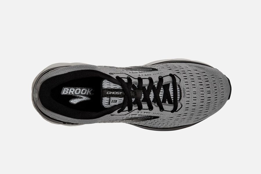 Brooks Ghost 13 Road Löparskor Herr - Grå/Svarta - 9820-MOCRY